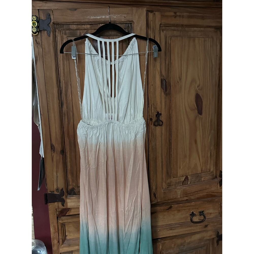 NWT Anthropologie BOEMO Ombre Maxi Dress women Size M - Picture 7 of 11